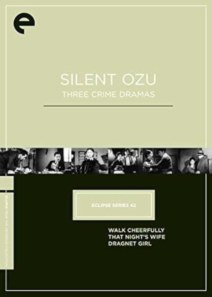 Amazon.com: Eclipse series 42: Silent Ozu - Three Crime